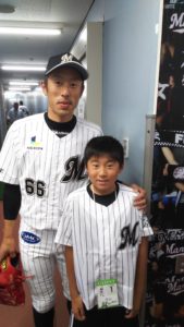 岡田幸文さんと。