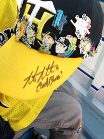 マートン選手のサイン